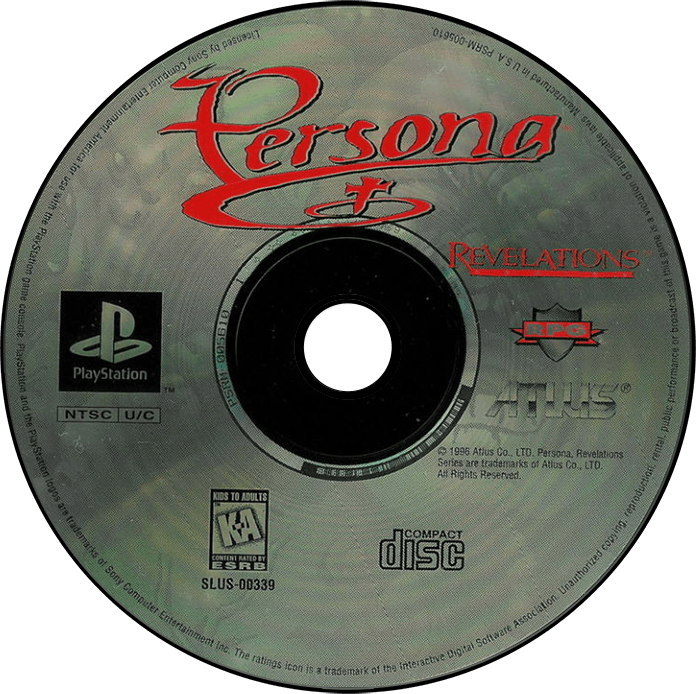 Persona Revelations Series media 6 for Playstation